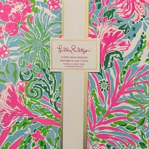 Lilly Pulitzer 3-ring Binder!